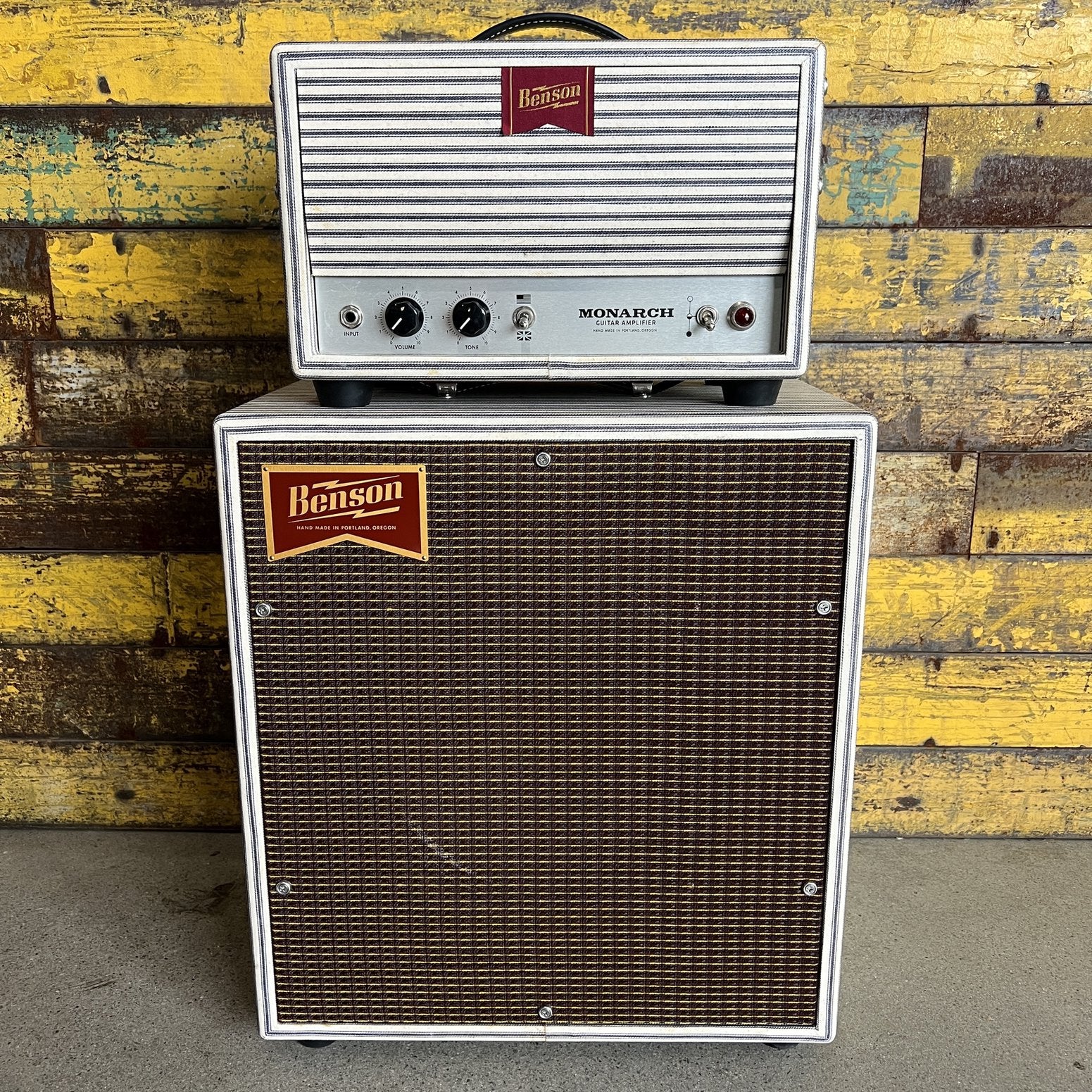 Benson Amps Monarch Point-to-Point Tube Amplifier Head & 1x12 Cabinet