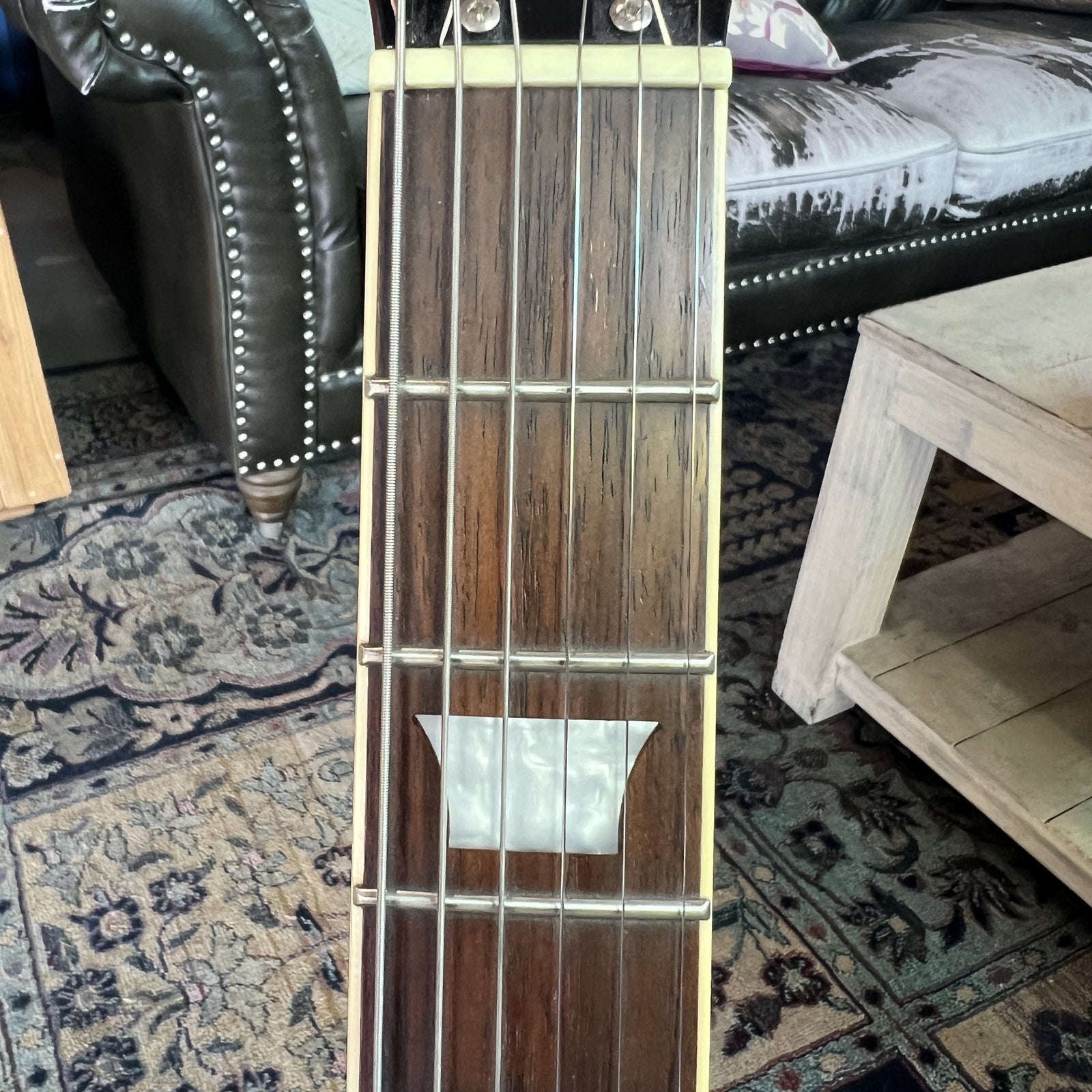 2016 Epiphone Les Paul Florentine PRO Semi-Hollow – Faded Cherry Burst