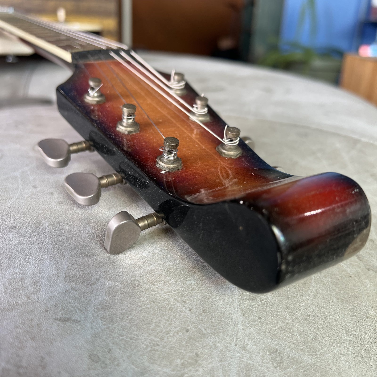 Vintage Baldwin 706 Hollowbody Electric Guitar (1967-1970) – Sunburst, Made in Italy
