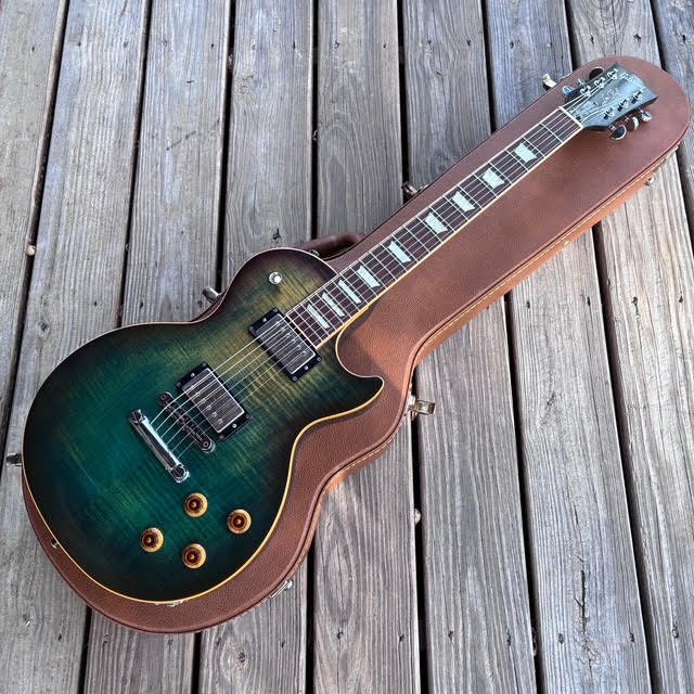 2017 Gibson Les Paul Standard T | Faded Blueburst B9 | Upgraded Wiring & Modded
