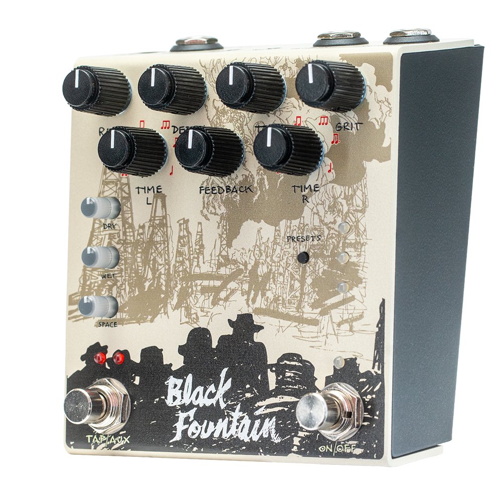 Old Blood Noise Endeavors Black Fountain Stereo - Cream
