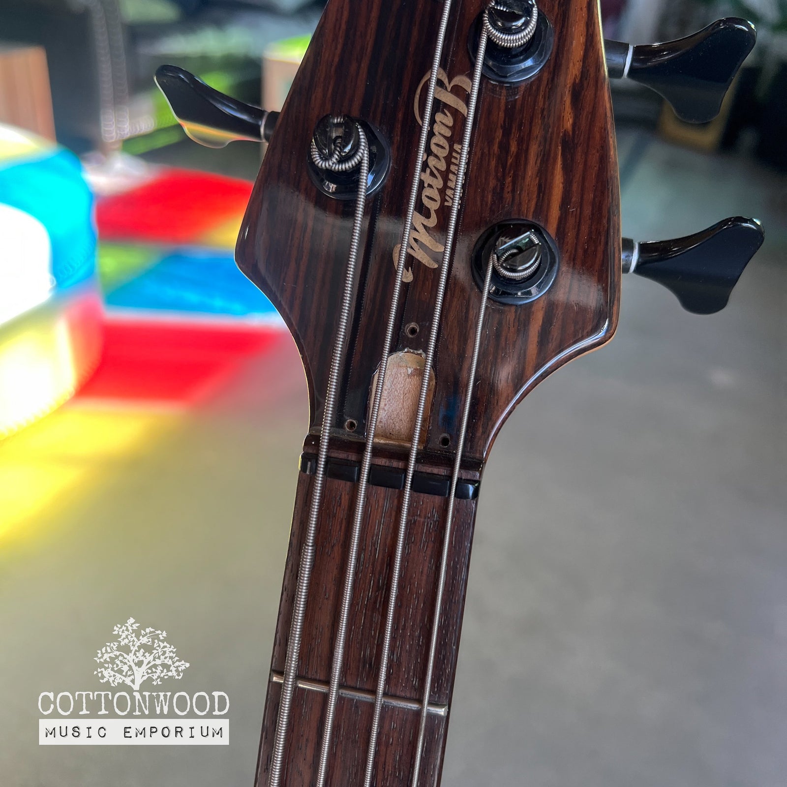 Yamaha MB-65 Motion B "Made in Japan" 1993 – 32" Medium Scale Bass – Cherry Finish