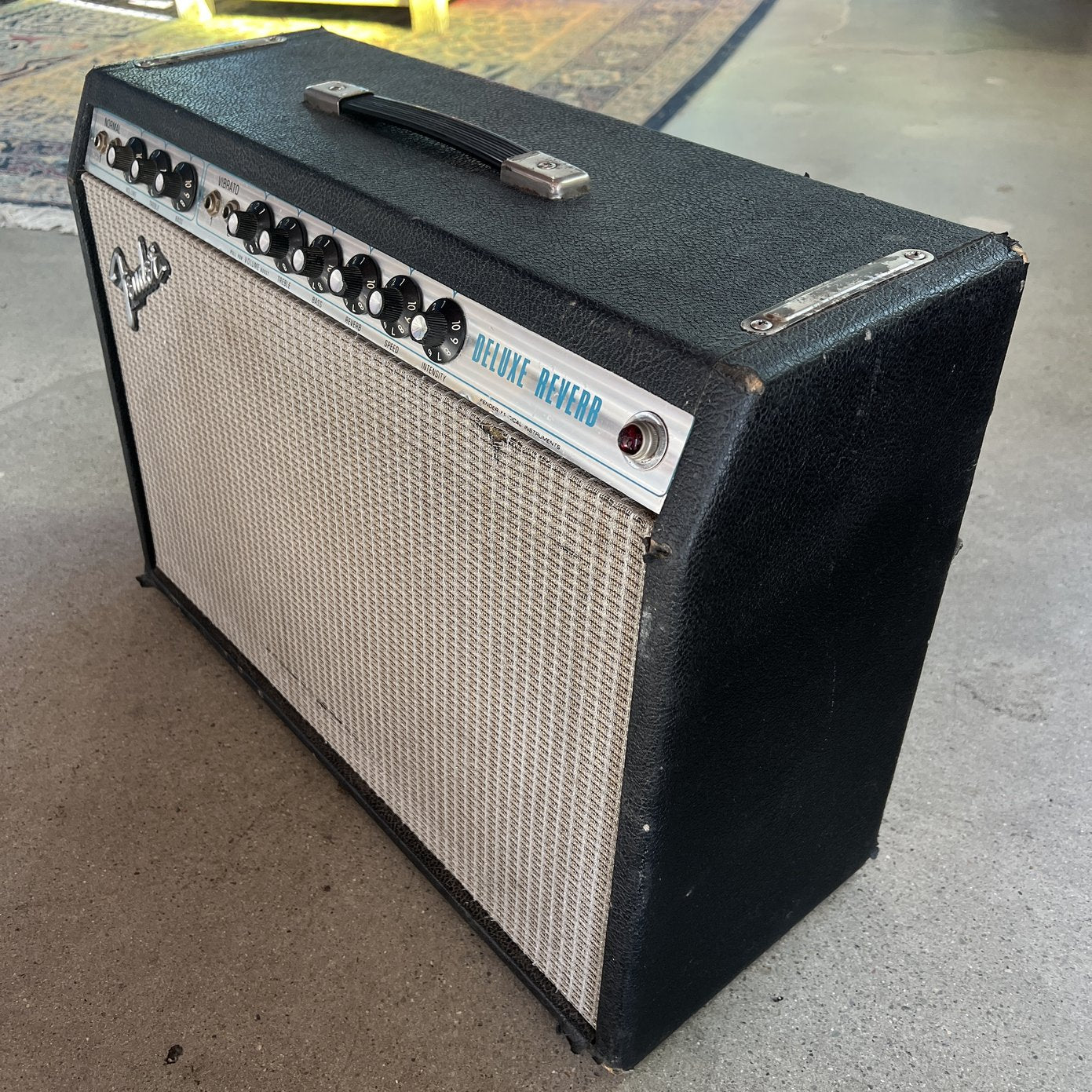 1979 Fender Silverface Deluxe Reverb (Late '79 "Line Out" Model)