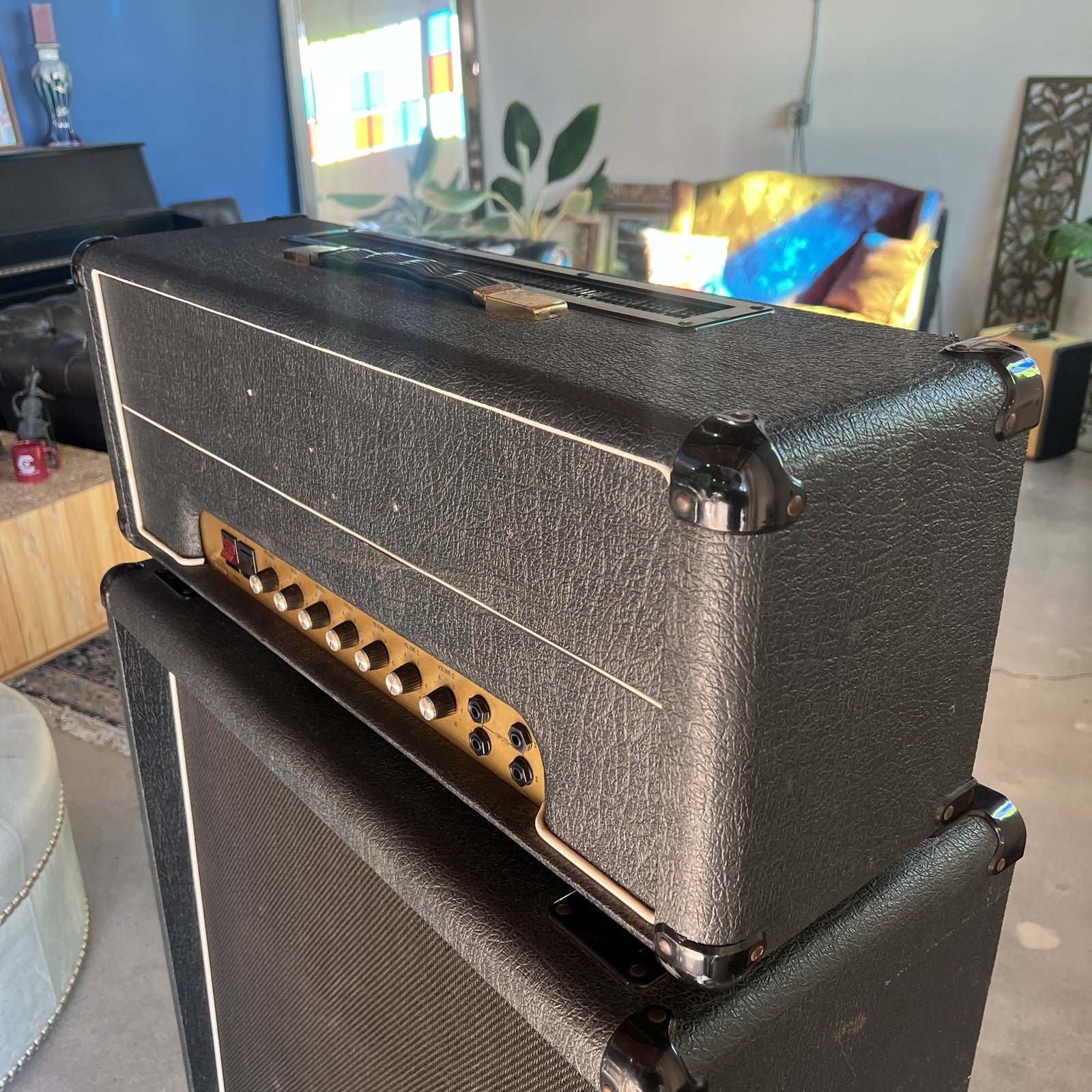 Ultra-Rare Marshall 1980 JMP 2959 100W Lead Head – The Super Lead with Reverb