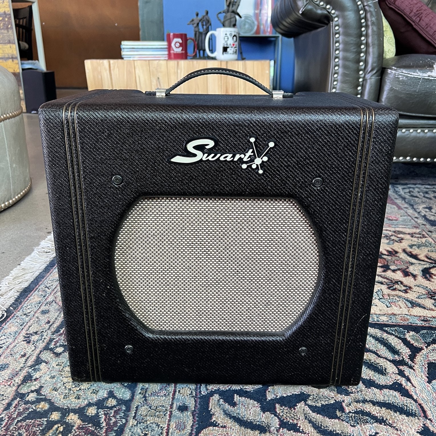 Swart Space Tone Reverb (STR) – Custom Black "Tuxedo" AST Finish (SN #286)