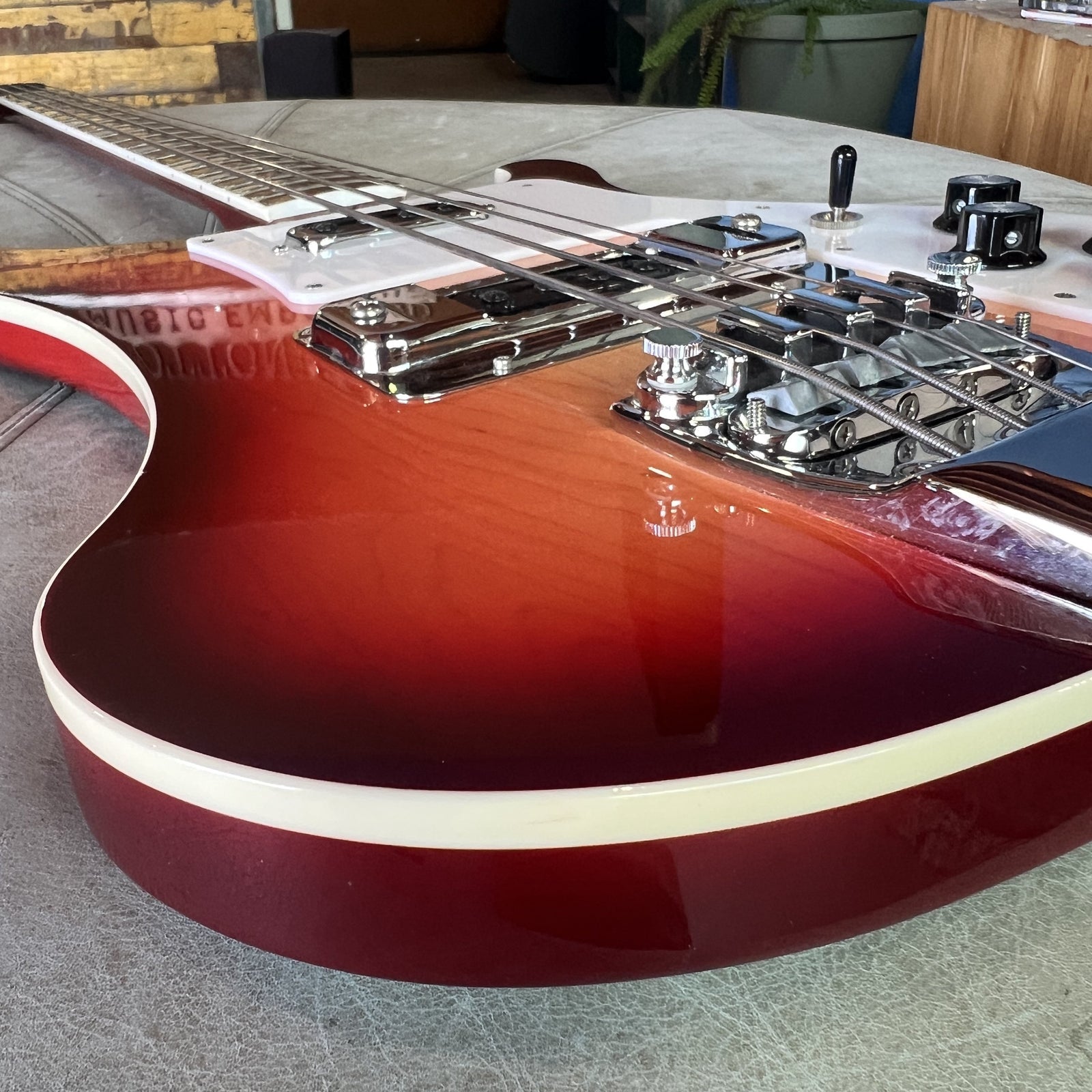 2013 Rickenbacker 4003 Bass Guitar in Fireglo – Excellent Condition with Original Case