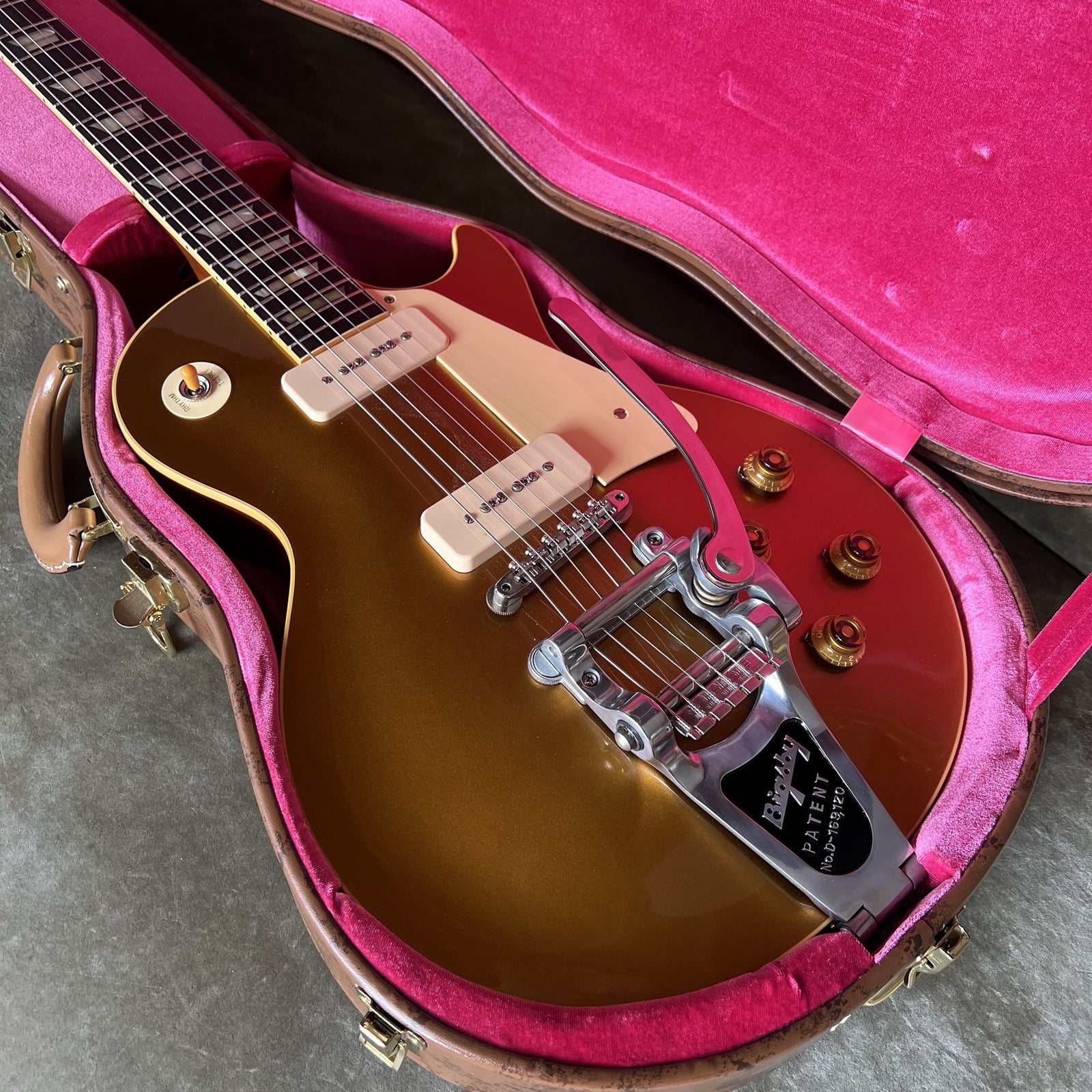 1956 Gibson Custom Shop Les Paul Double Gold Reissue VOS