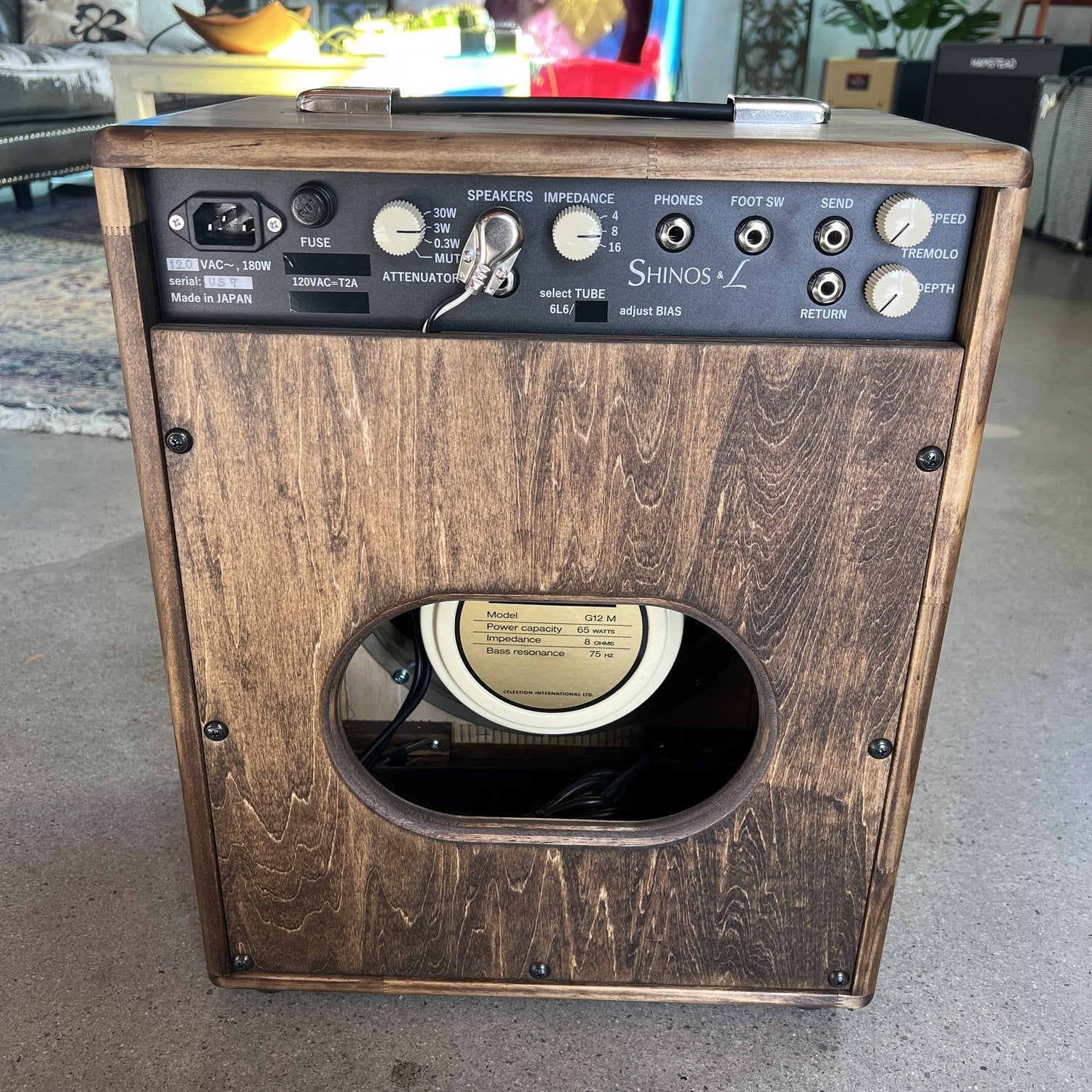 Shinos Amps Rocket Oil Stain 30W Guitar Amplifier