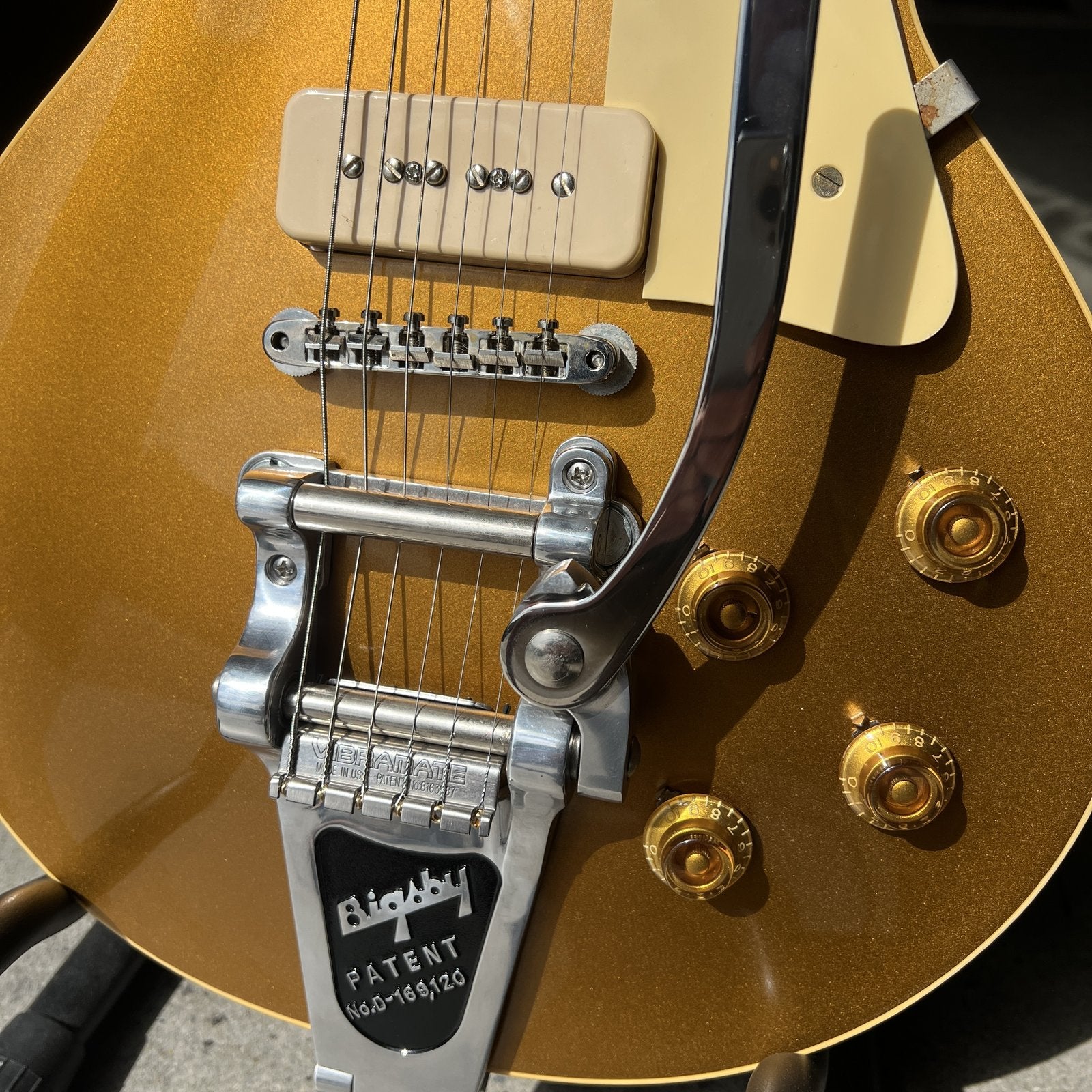 1956 Gibson Custom Shop Les Paul Double Gold Reissue VOS