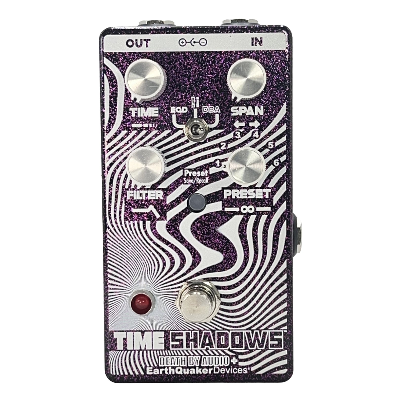 EarthQuaker Devices Time Shadows - Purple Sparkle - Cottonwood Music Exclusive Color