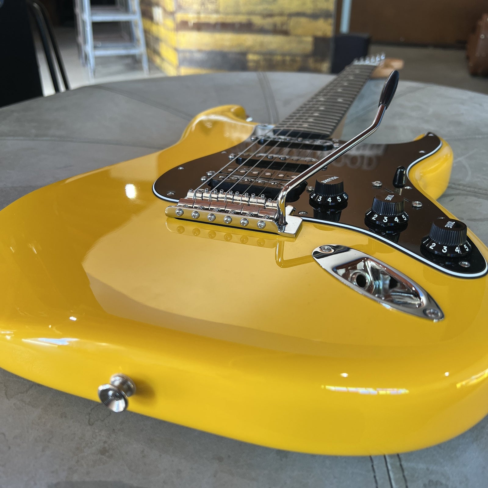 Fender Limited Edition Player Stratocaster HSS, Ebony Fingerboard, Ferrari Yellow - 2022