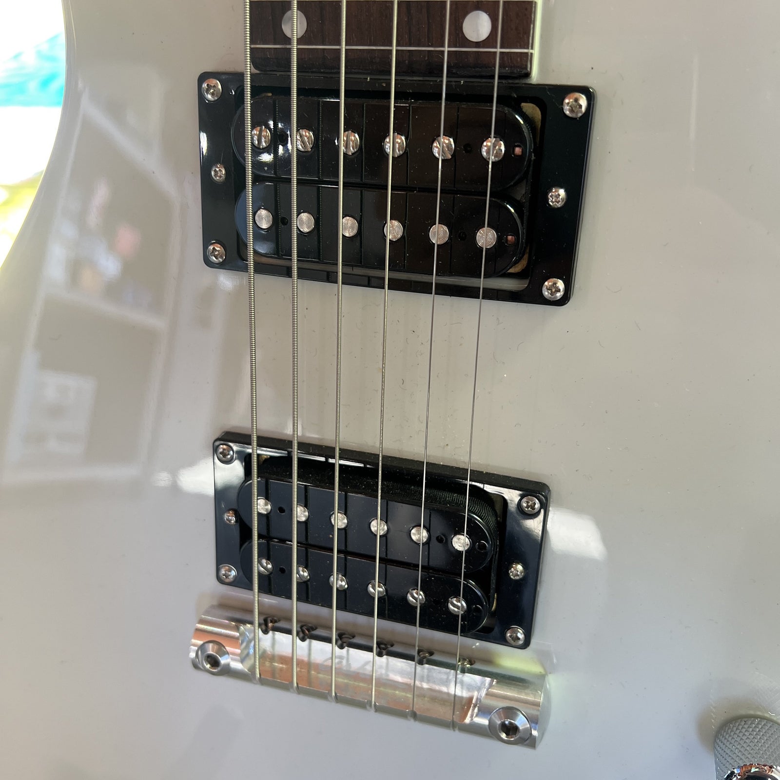 Asher Electro Hawaiian Junior Lap Steel Guitar - Antique White | Cottonwood Music Emporium