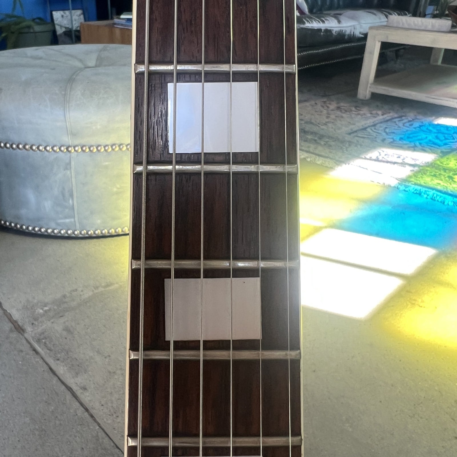 1977 Ibanez Model 2350 Custom Lawsuit Era Electric Guitar - Antique White (Steve Jones Sex Pistols Tribute)