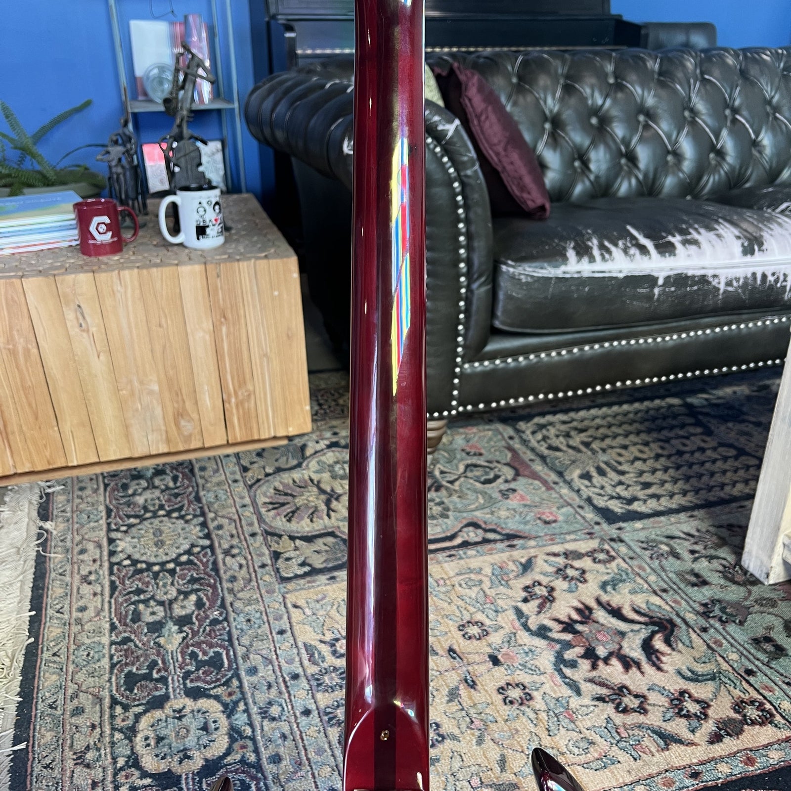 Vintage 1970s Greco EB420 Bass Guitar – Cherry Red (Made in Japan)