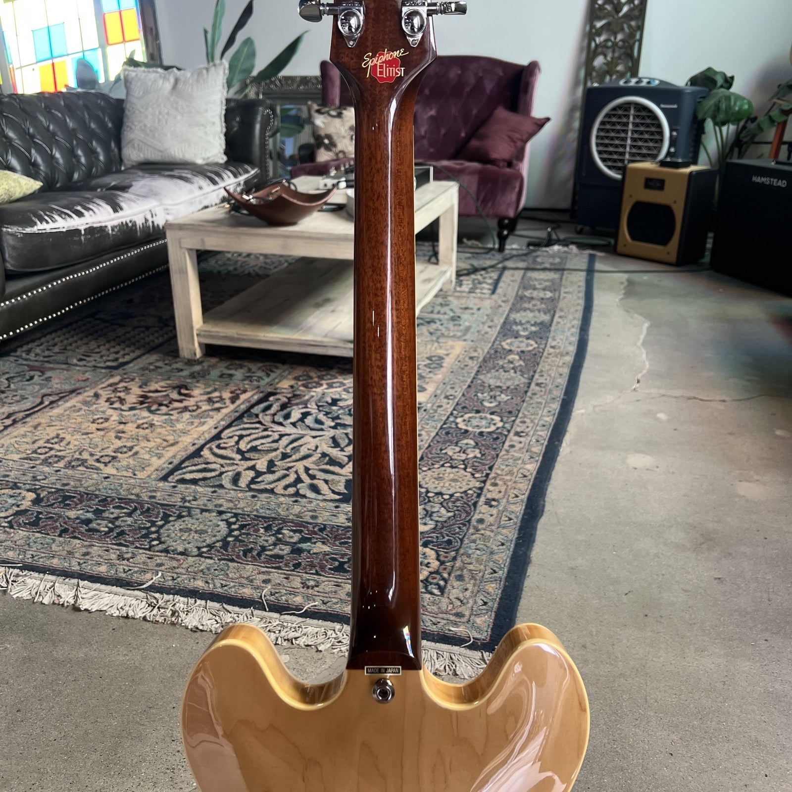 2011 Epiphone Elitist Casino – Natural (Made in Japan, Terada)