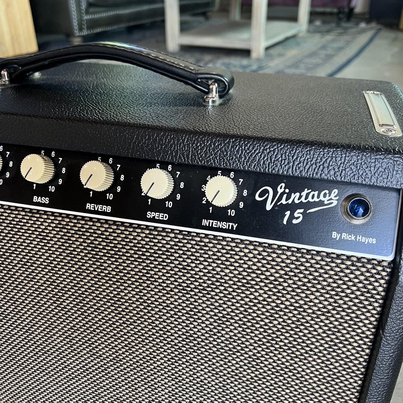 Vintage Sound Amps Vintage 15 1x12 Combo - Black/Silver with NOS Tubes & Premium Upgrades