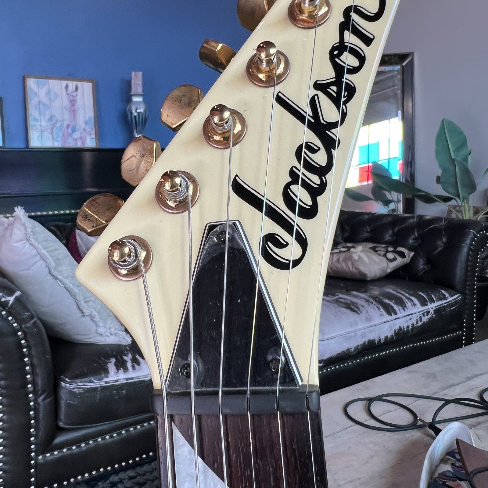 2002 Jackson Pro Series RR5 Randy Rhoads - Ivory (Made in Japan)