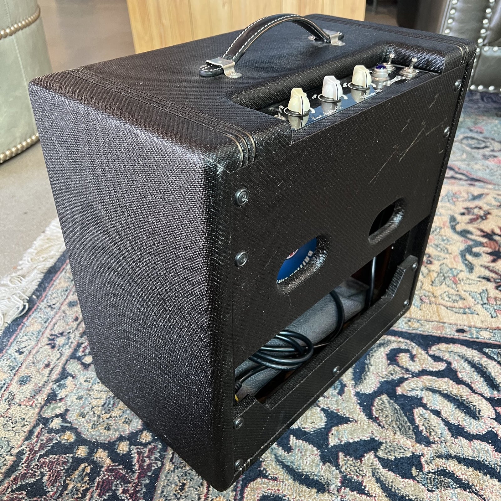Swart Space Tone Reverb (STR) – Custom Black "Tuxedo" AST Finish (SN #286)