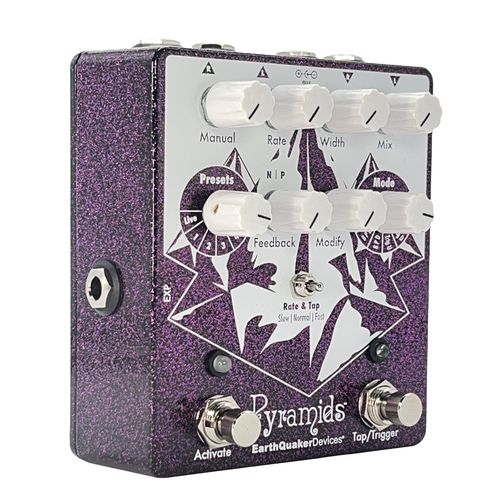 EarthQuaker Devices Pyramids - Purple Sparkle - Cottonwood Music Exclusive Color