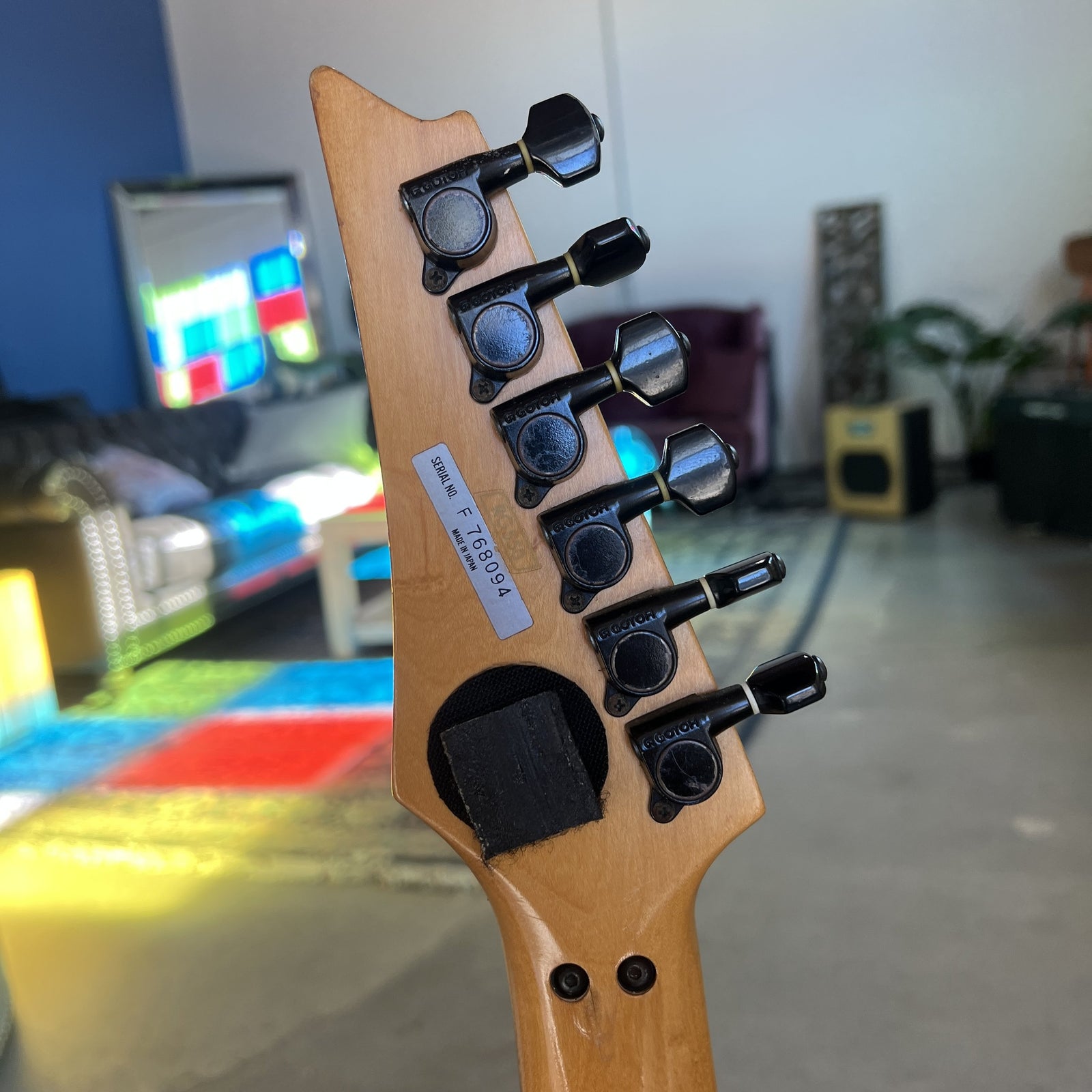 1987 Ibanez RG550 Prototype – Owned and Signed by Steve Vai (FujiGen, Japan)