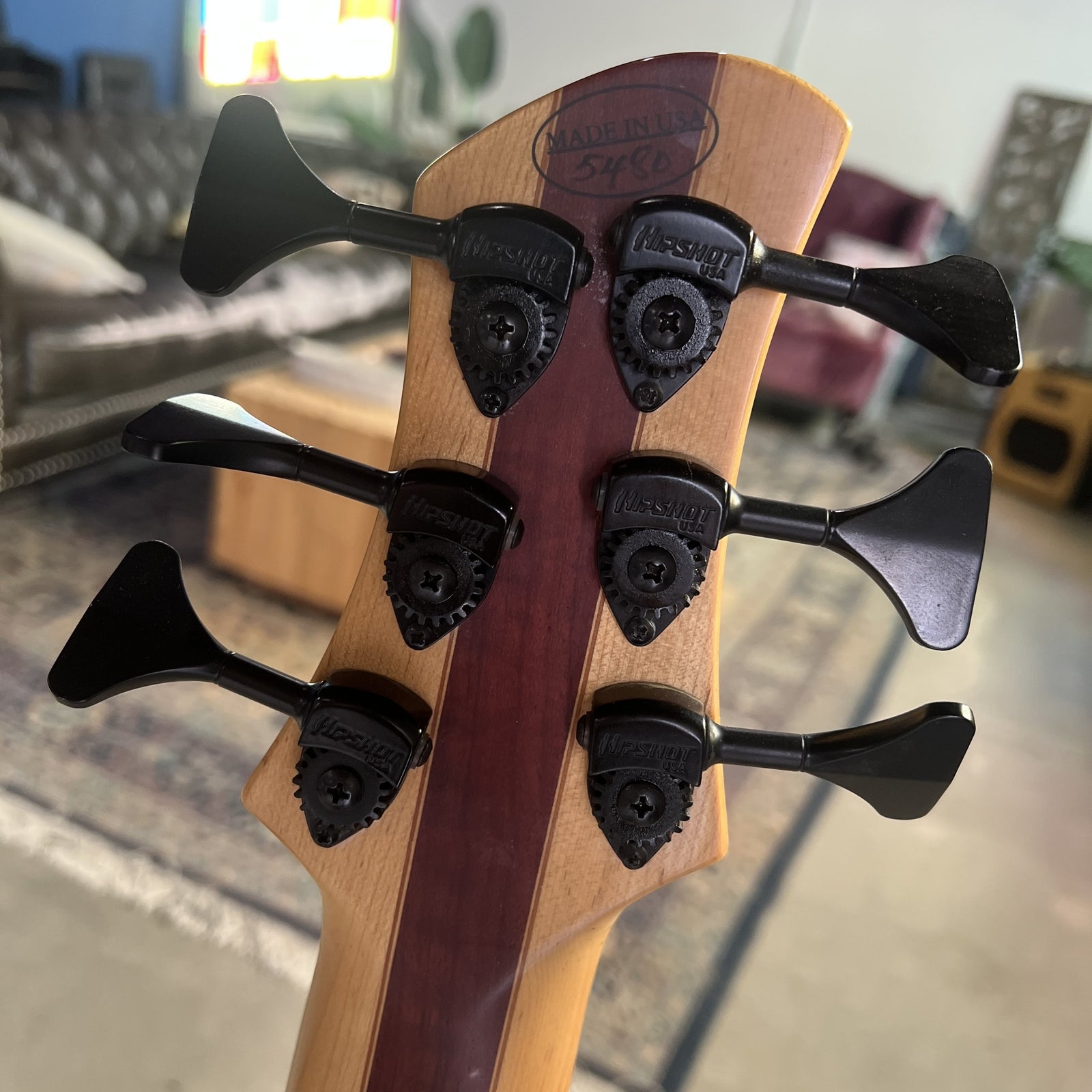 Keith B. Roscoe SKB-3006 Custom 6 String Bass Guitar