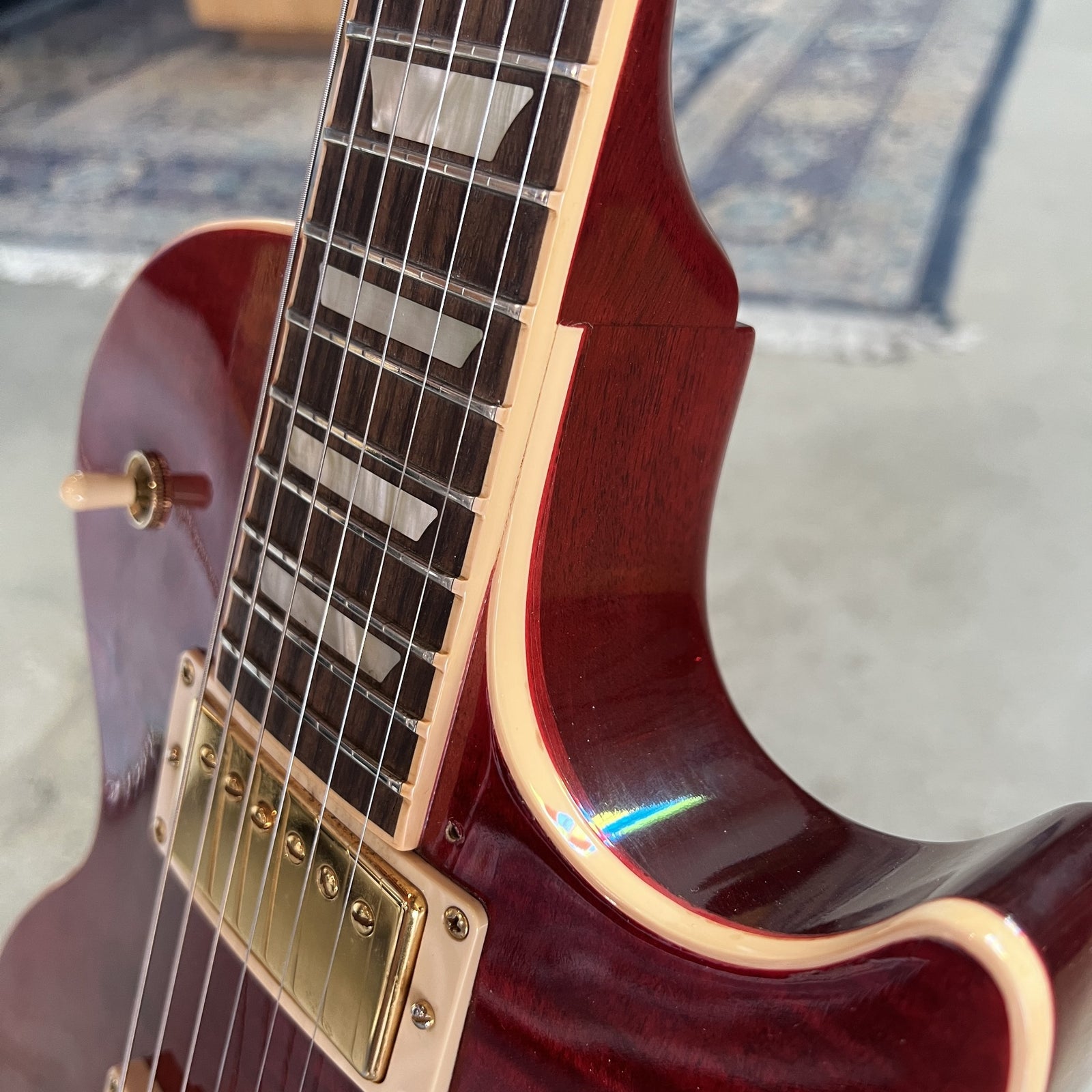 2006 Gibson Les Paul Standard Plus - Wine Red Flame Top