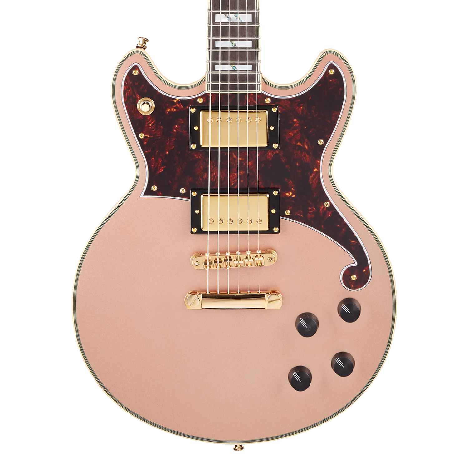 D'Angelico Deluxe Brighton Limited Edition - Matte Rose Gold