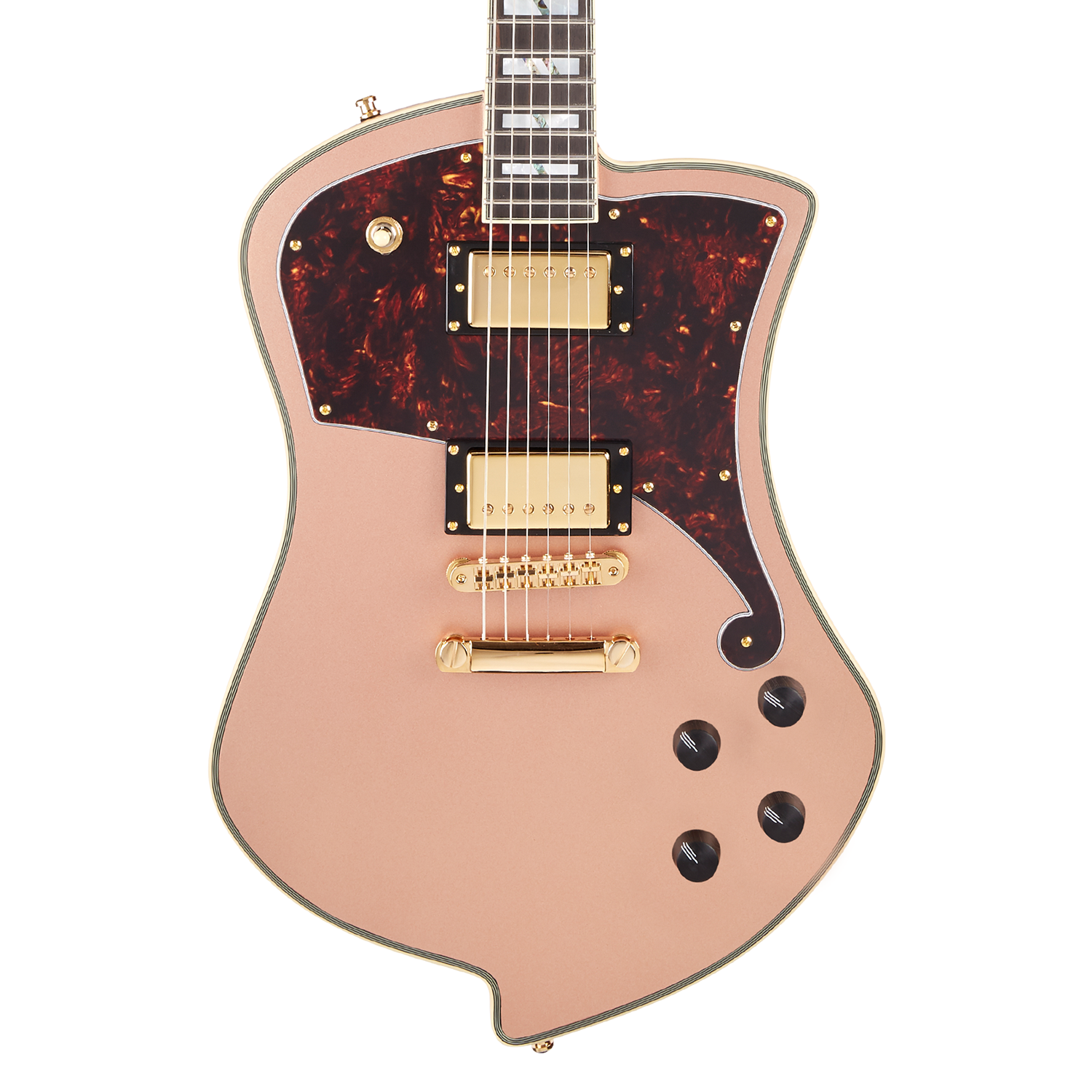 D'Angelico Deluxe Ludlow Limited Edition - Matte Rose Gold