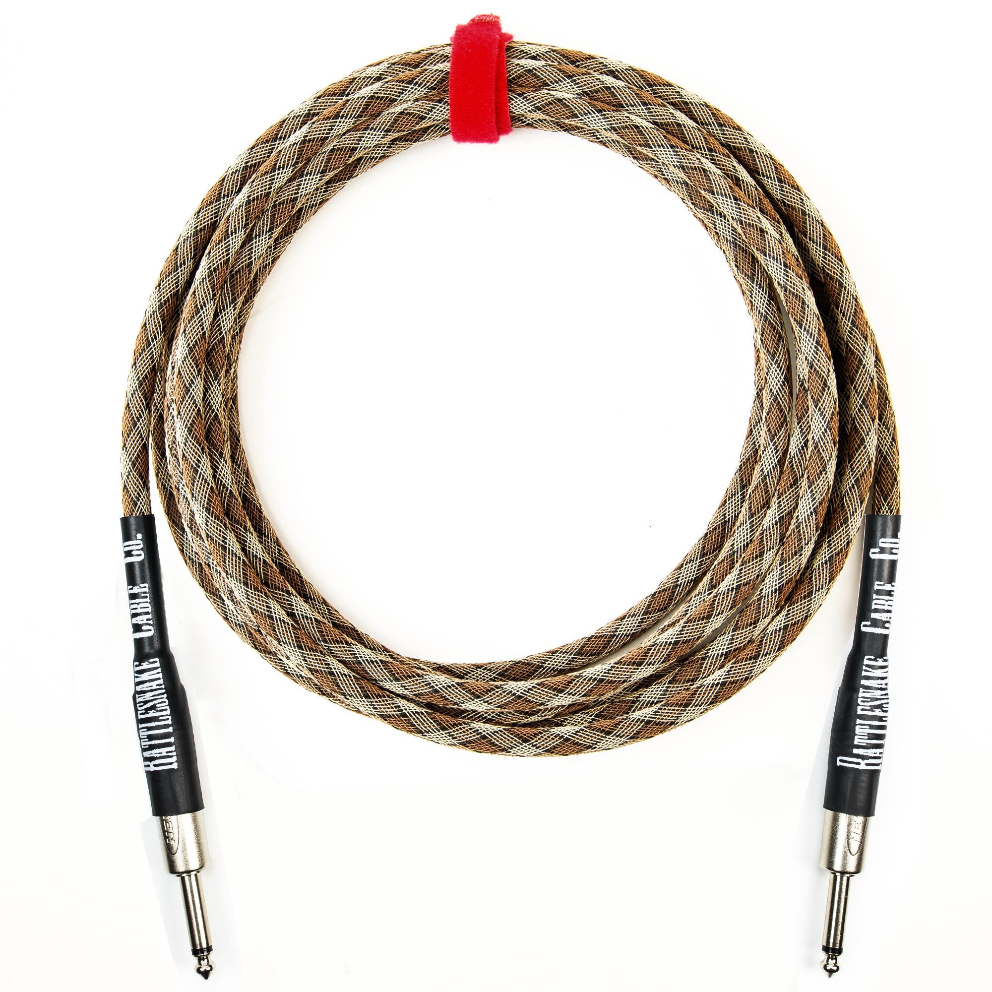 Rattlesnake Cable Company 10' Snake Weave - Straight Plugs