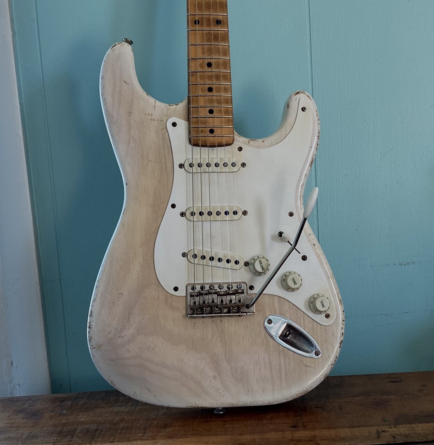 Revelator Guitars - 50s SuperKing S-Style - White Blonde - #62073