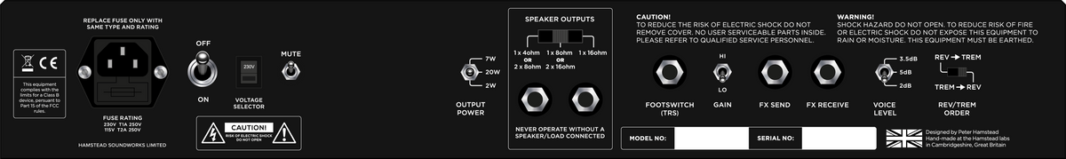 Hamstead Soundworks Artist 20 Combo