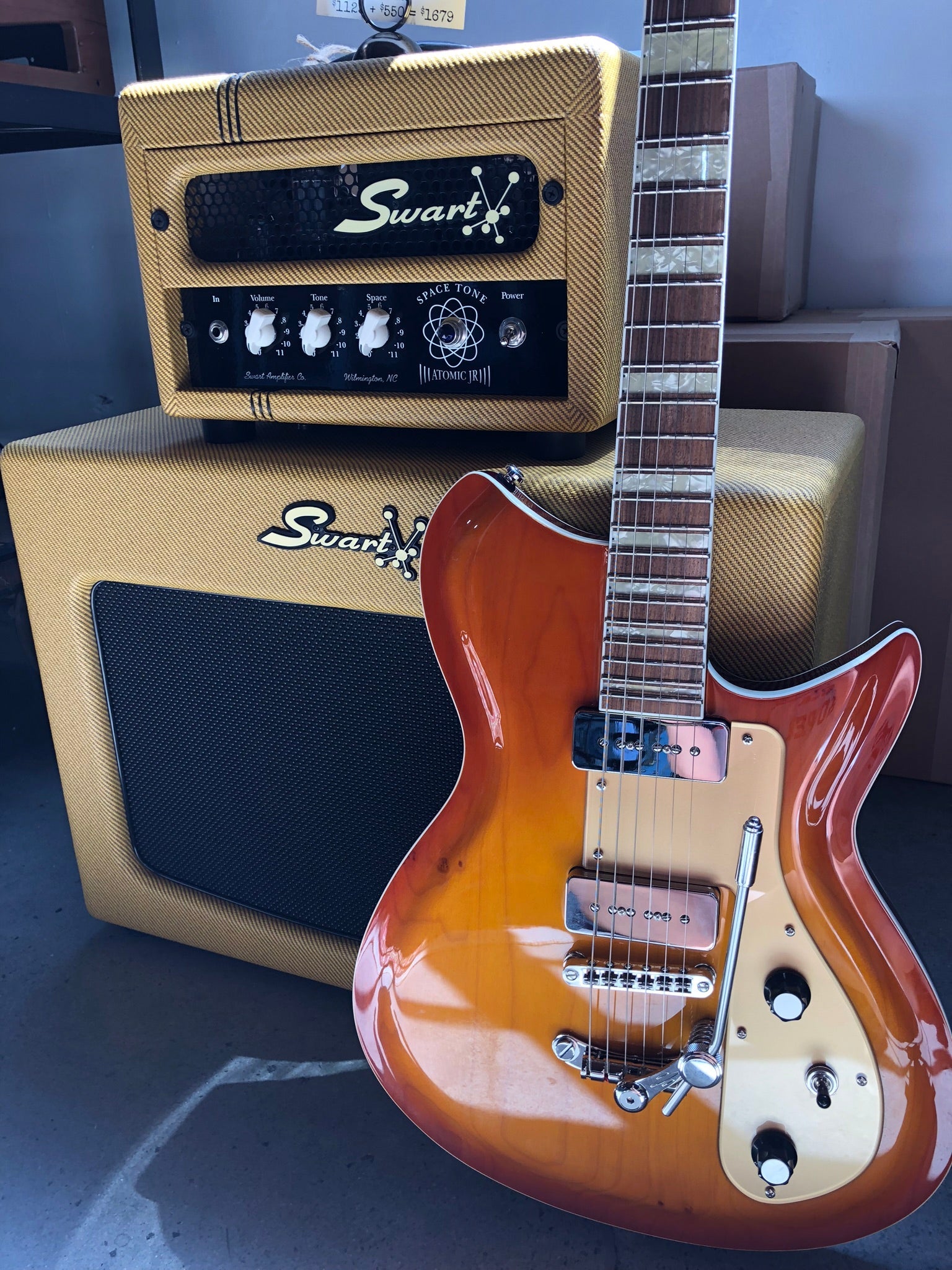 Rivolta Guitars Combinata XVII - Autunno Burst