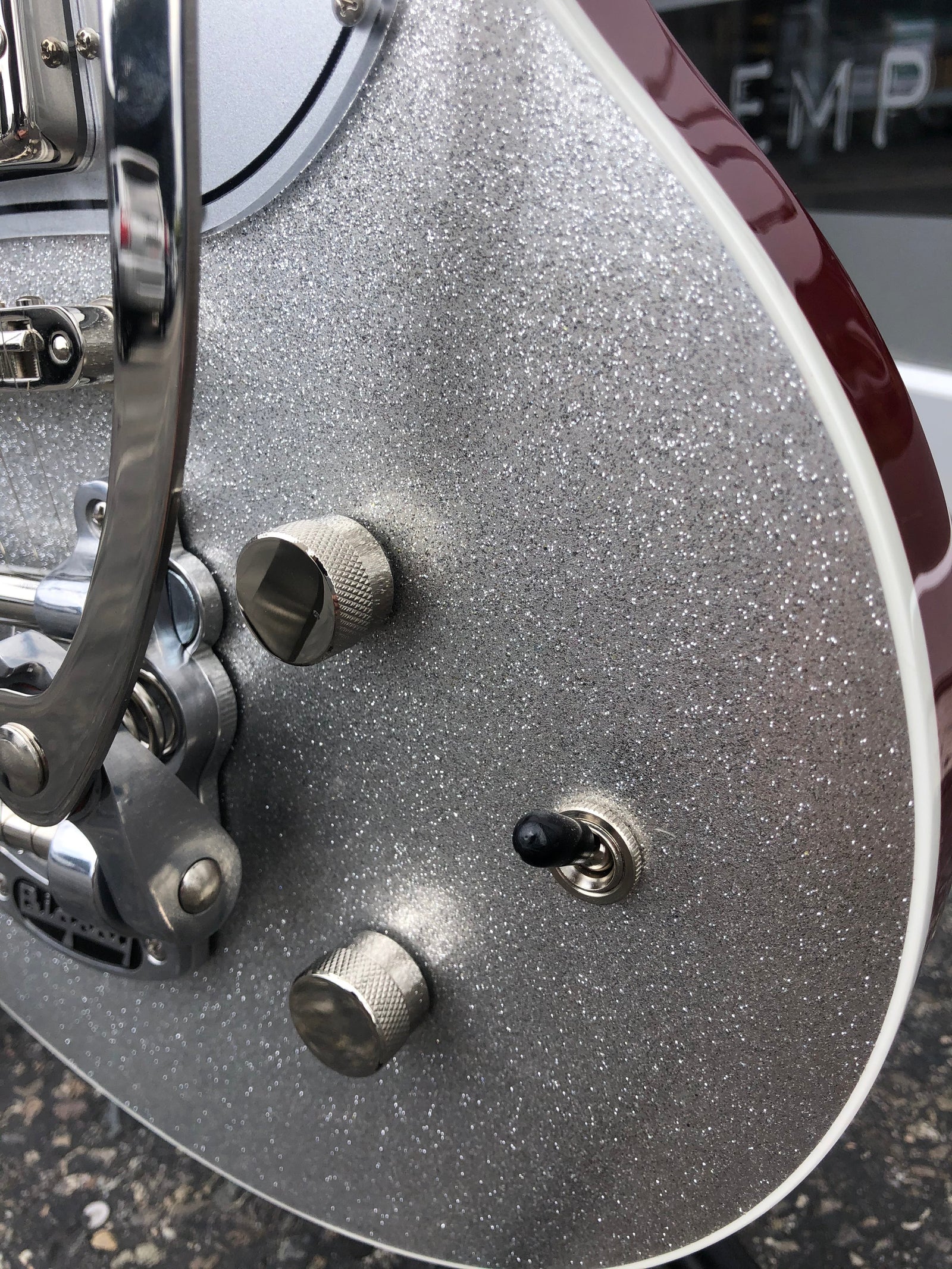 Kauer Guitars Starliner Express, Silver Sparkle - #1026-94