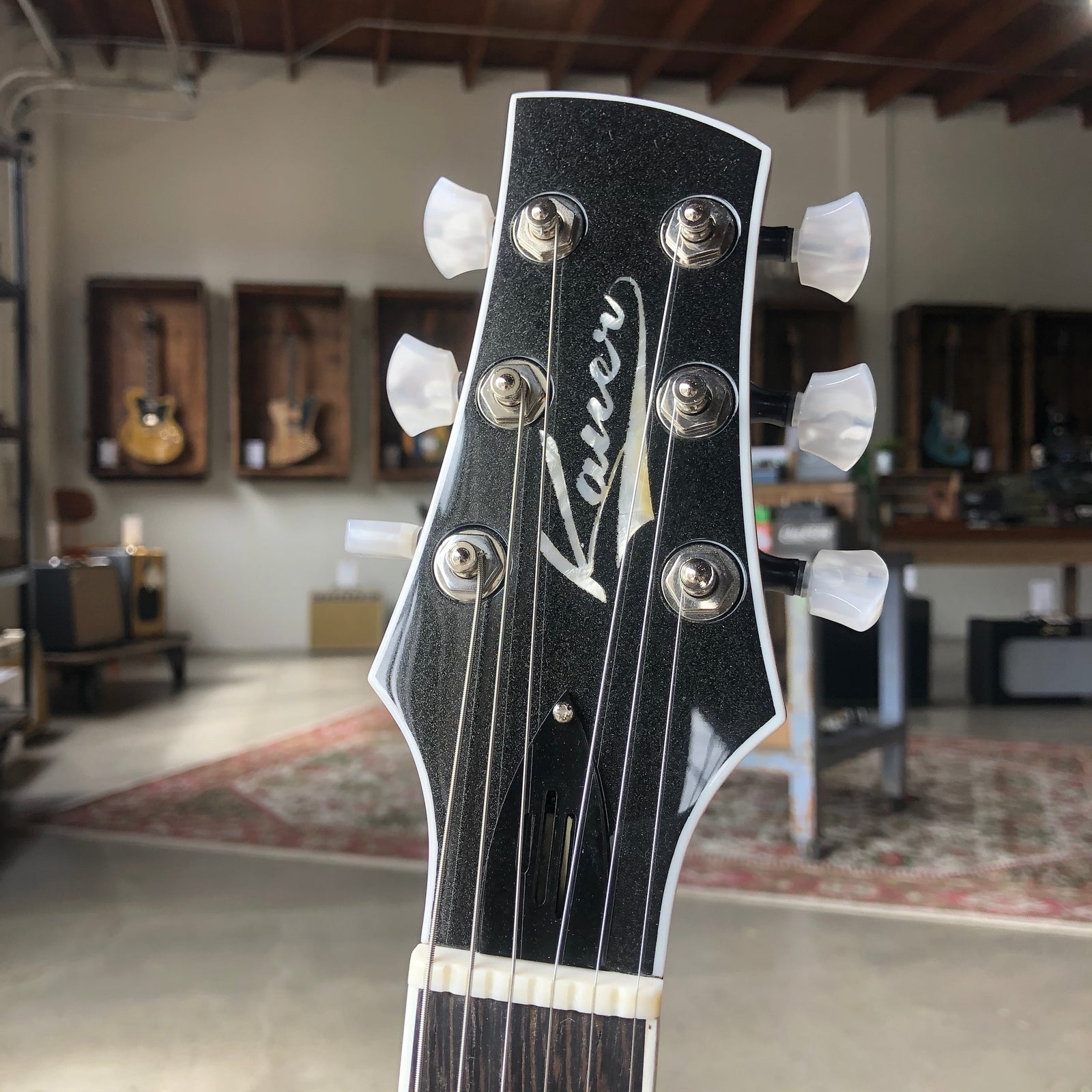 Kauer Guitars Starliner Express, Silver Sparkle - #1026-94