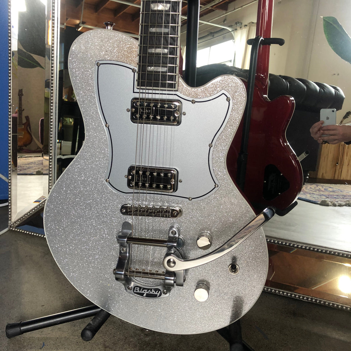 Kauer Guitars Starliner Express, Silver Sparkle - #1026-94