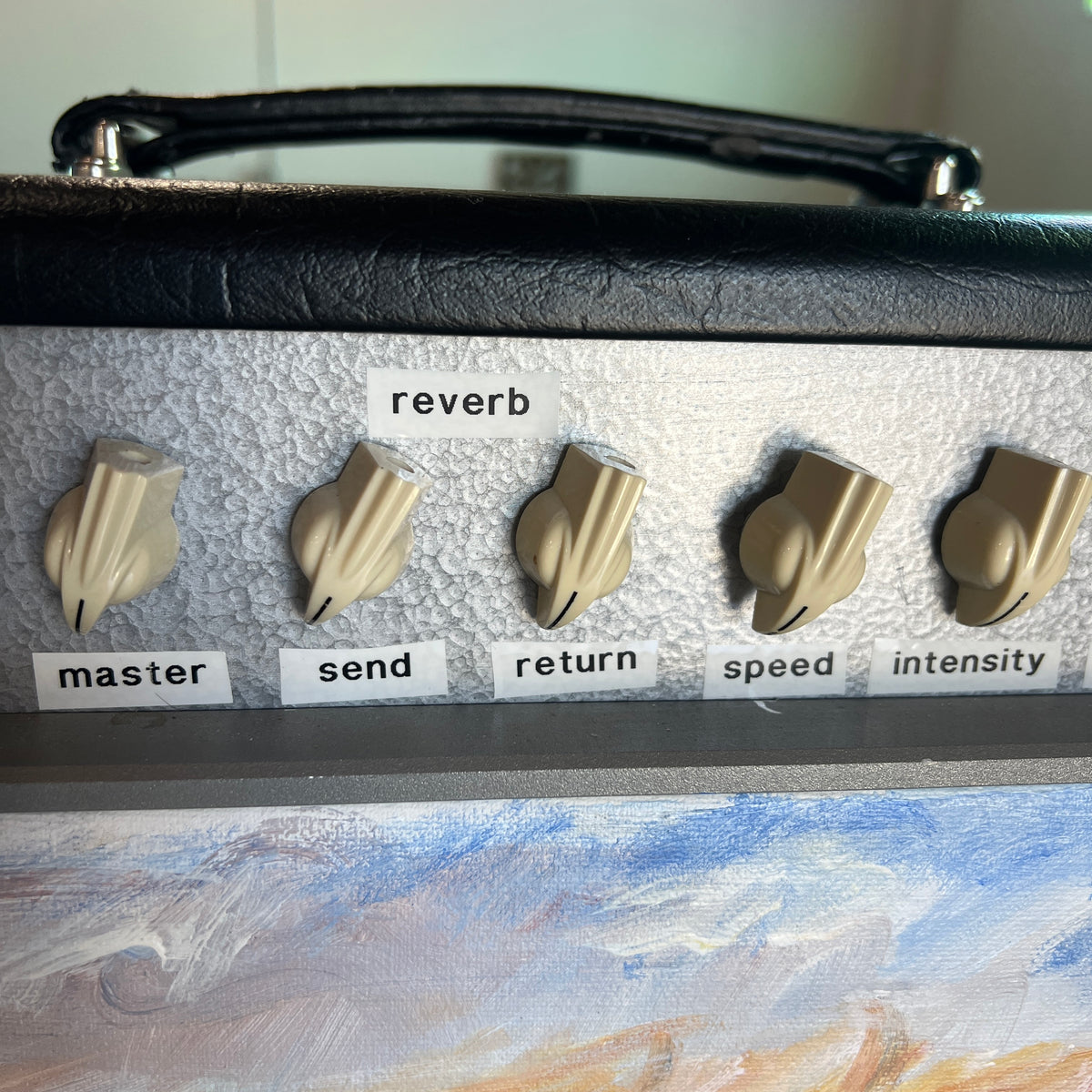 Krinard “Lighthouse” Dual‑Tremolo Head Scratch‑Built by Original Two Rock Founder Bill Krinard | Joey Landreth–Inspired | Original Lighthouse Artwork | 50 W 6L6