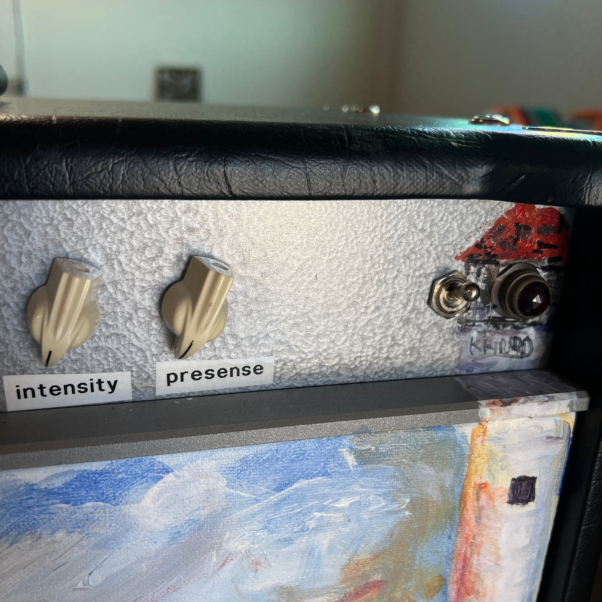 Krinard “Lighthouse” Dual‑Tremolo Head Scratch‑Built by Original Two Rock Founder Bill Krinard | Joey Landreth–Inspired | Original Lighthouse Artwork | 50 W 6L6