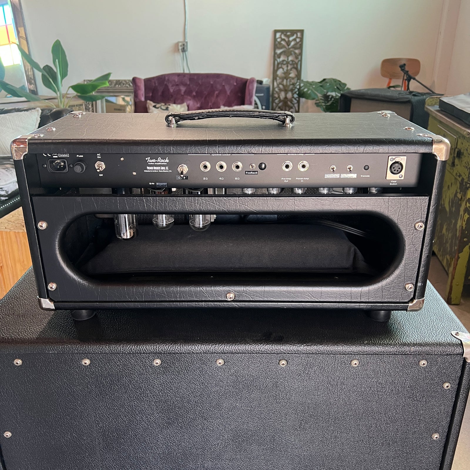 Krinard “Lighthouse” Dual‑Tremolo Head Scratch‑Built by Original Two Rock Founder Bill Krinard | Joey Landreth–Inspired | Original Lighthouse Artwork | 50 W 6L6