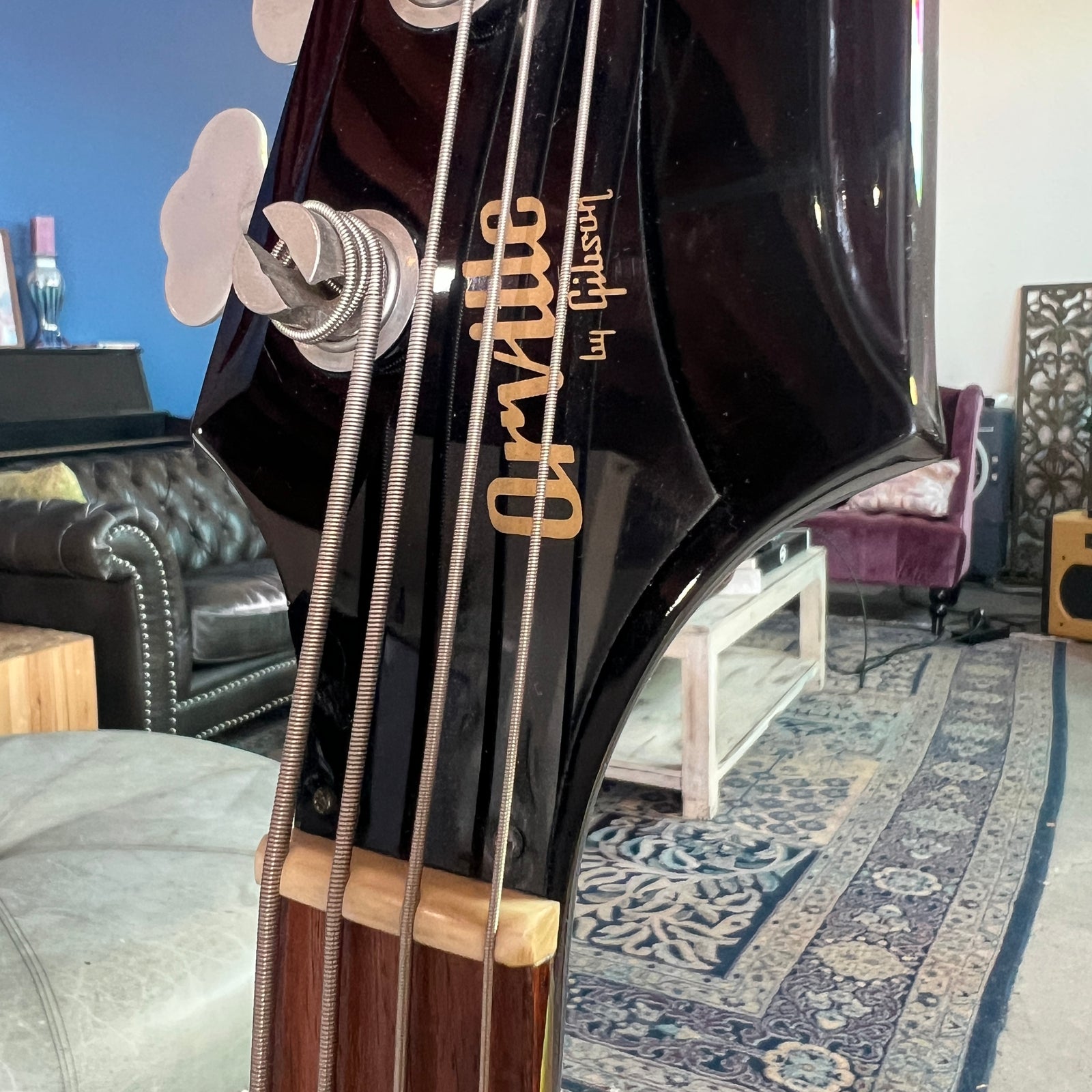 1991 Orville by Gibson Thunderbird Bass Guitar - Tobacco Burst