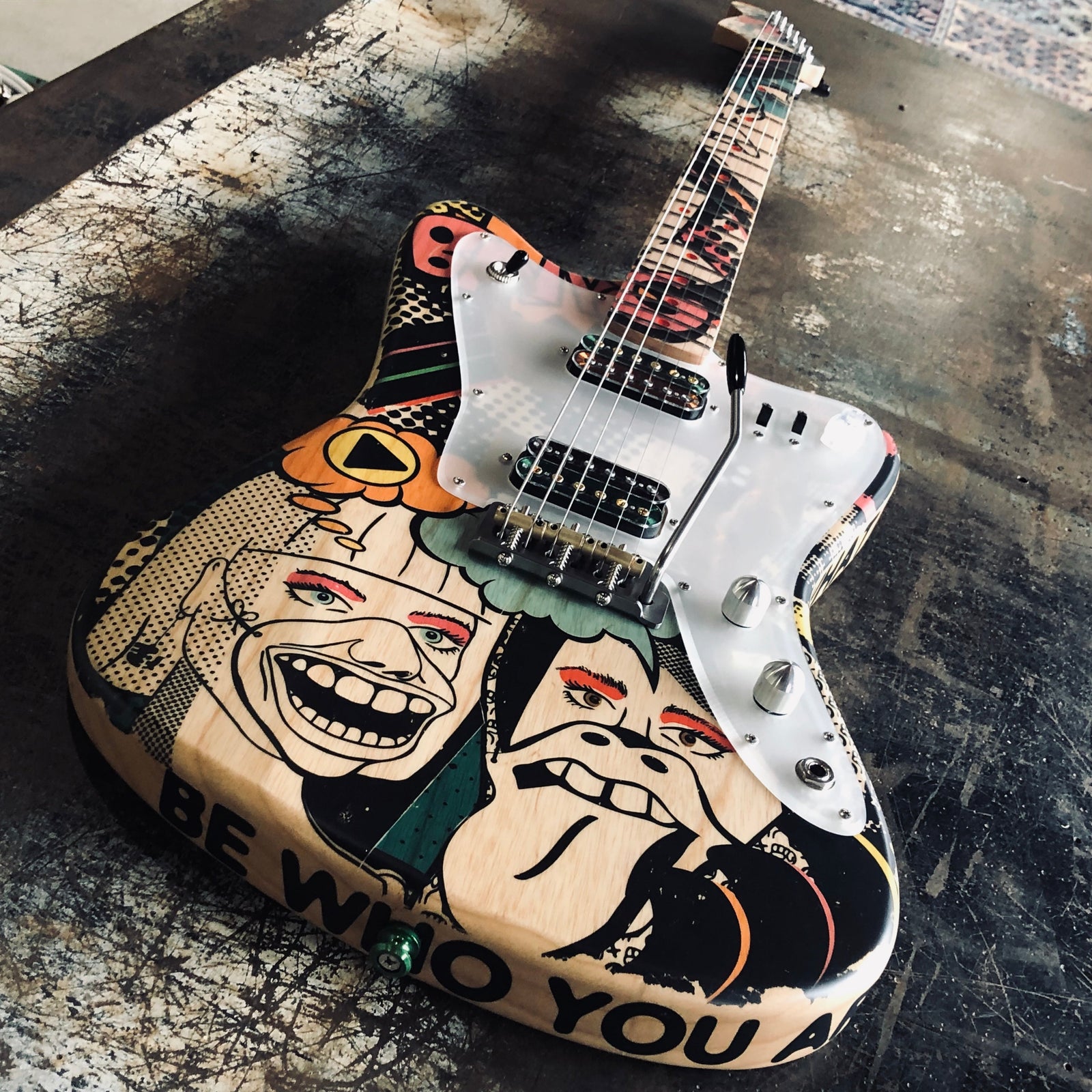 Deimel Guitarworks Firestar Artist Edition >> TOGETHER >> w/Leslee