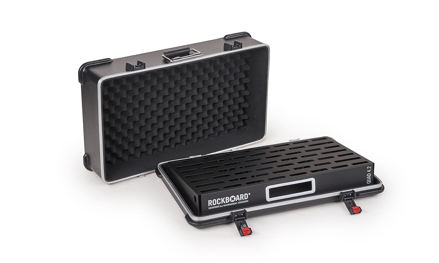 Rockboard QUAD 4.2 Pedalboard with Touring ABS Case