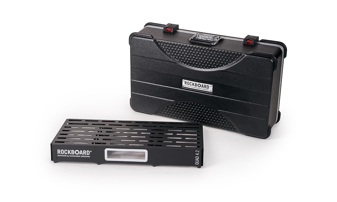Rockboard QUAD 4.2 Pedalboard with Touring ABS Case