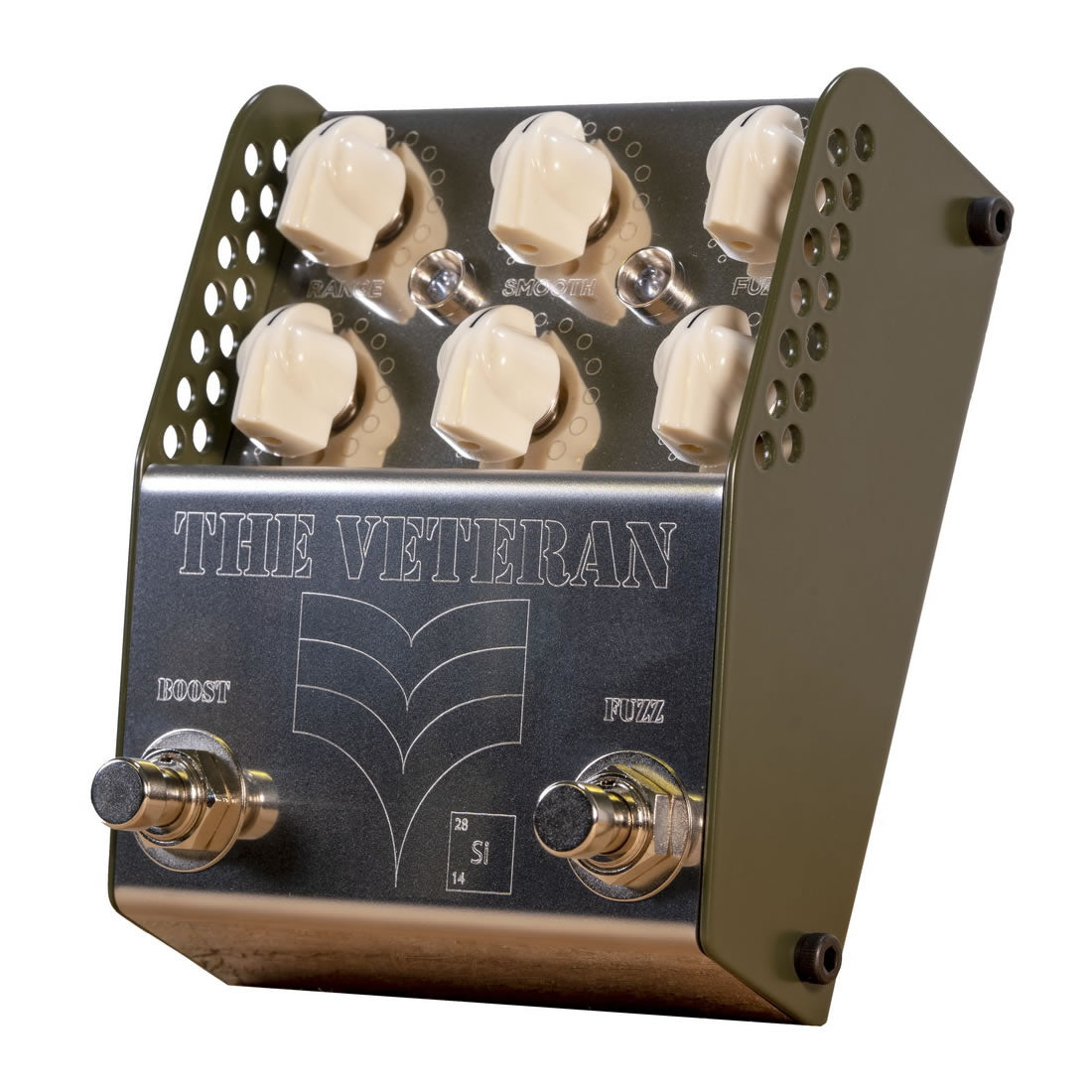 Thorpy FX Veteran SI Vintage Fuzz &amp; Boost Guitar Pedal