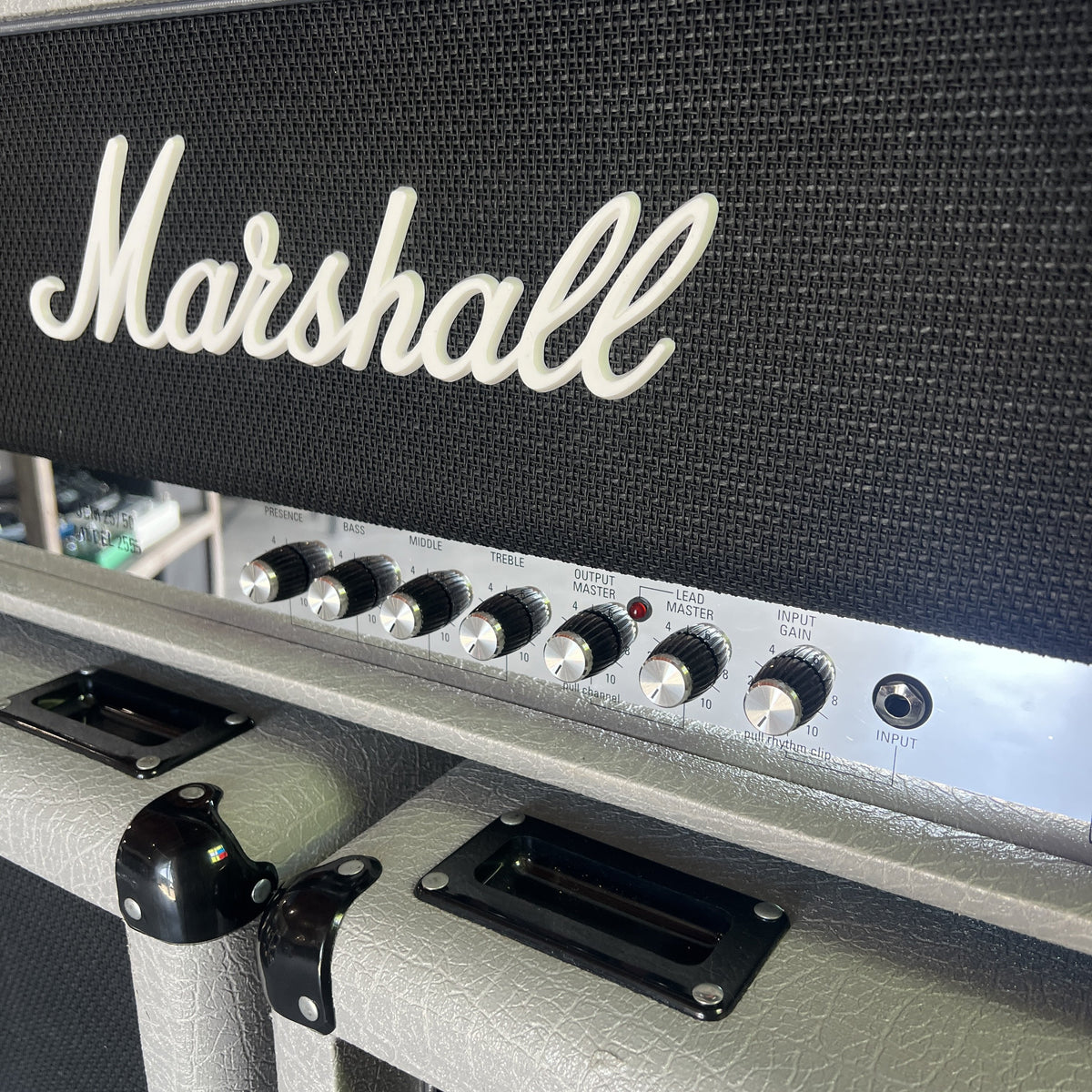 Marshall 2555X Silver Jubilee 100-Watt Full Stack with Dual 2551BV 4x12 Cabinets (UK Made)