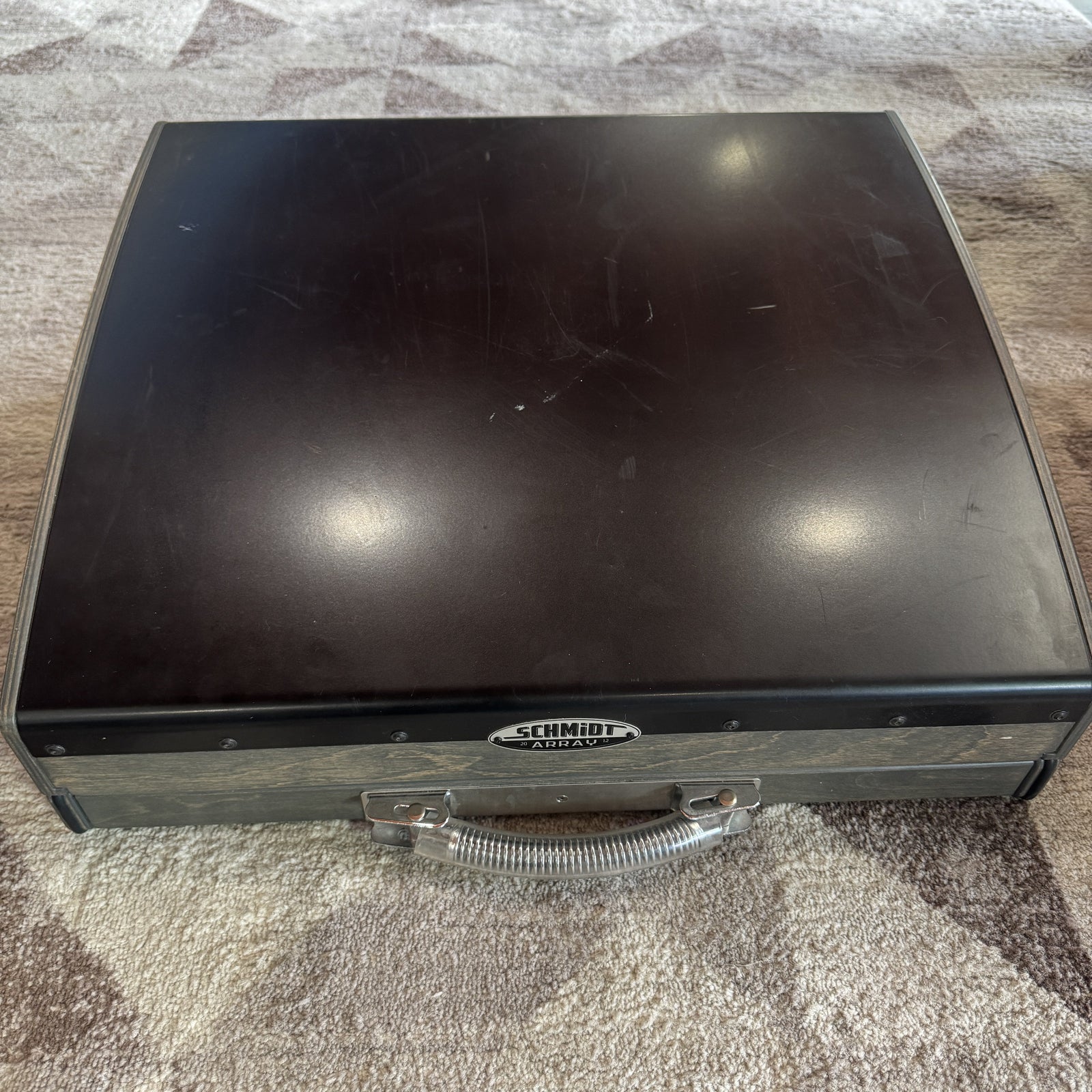 Used Schmidt Array SA550XDM Pedalboard w/ Lid & 2 Connector Boxes – Excellent Condition