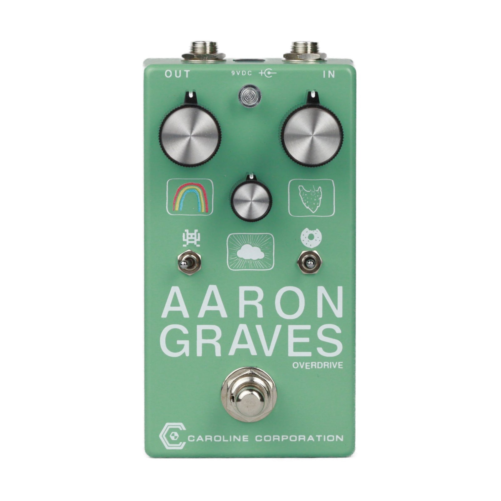Caroline Guitar Aaron Graves Overdrive | Versatile Preamp & Drive Pedal