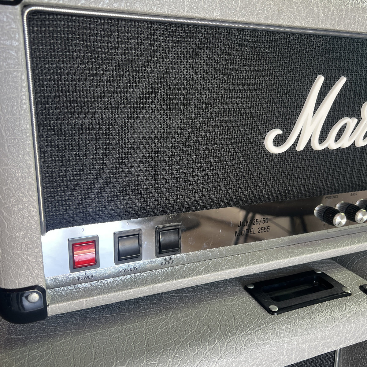Marshall 2555X Silver Jubilee 100-Watt Full Stack with Dual 2551BV 4x12 Cabinets (UK Made)