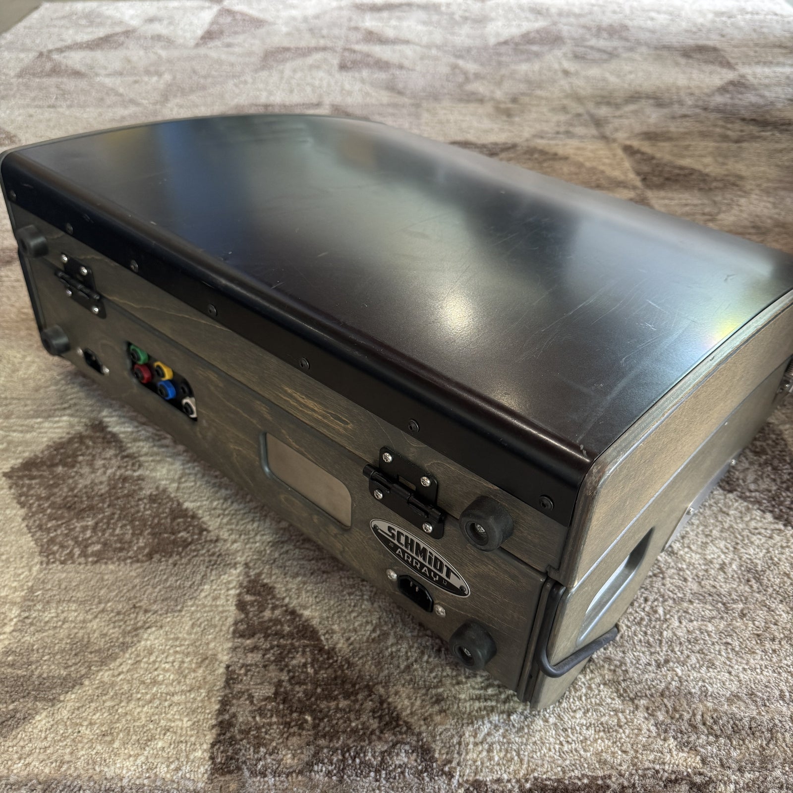 Used Schmidt Array SA550XDM Pedalboard w/ Lid & 2 Connector Boxes – Excellent Condition