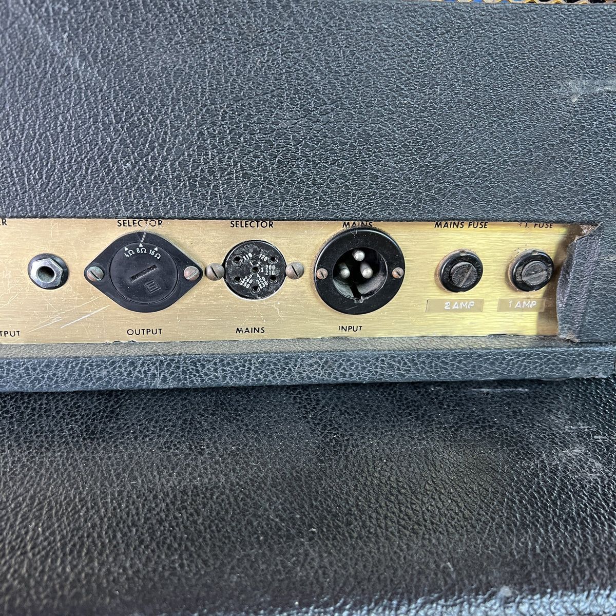Vintage 1969 Marshall Super PA 100W Amplifier Head (SP / 1619A) – Super Lead Modded