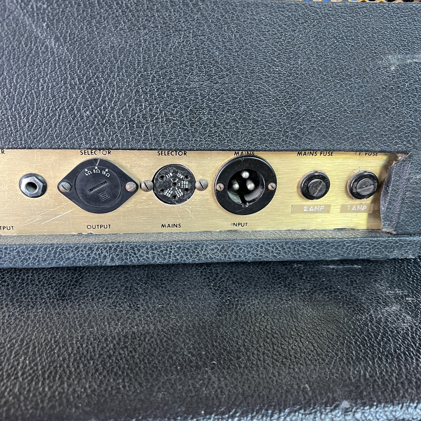 Vintage 1969 Marshall Super PA 100W Amplifier Head (SP / 1619A) – Super Lead Modded